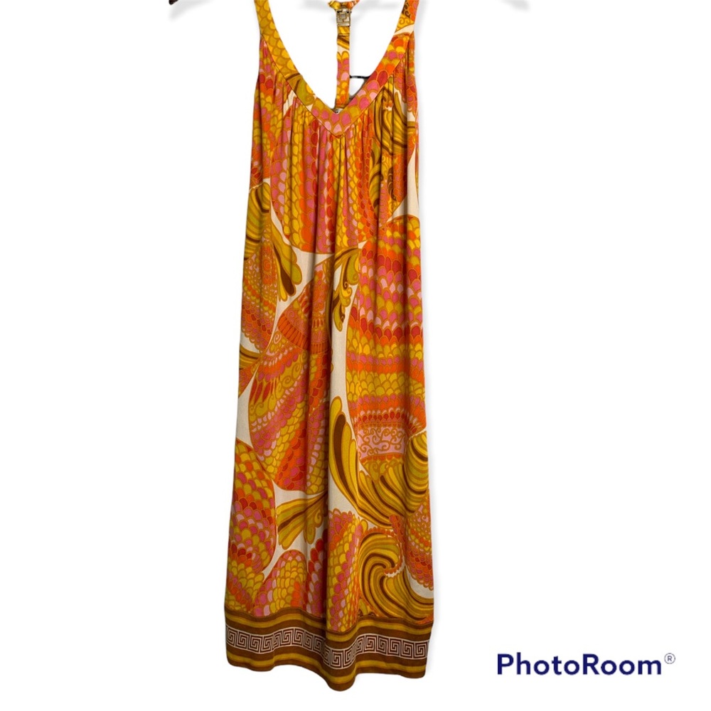 Trina Turk Silk T-back Mini Dress Size 6